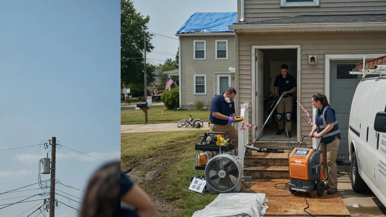 Water Damage Repair in Powers Lake, ND near me